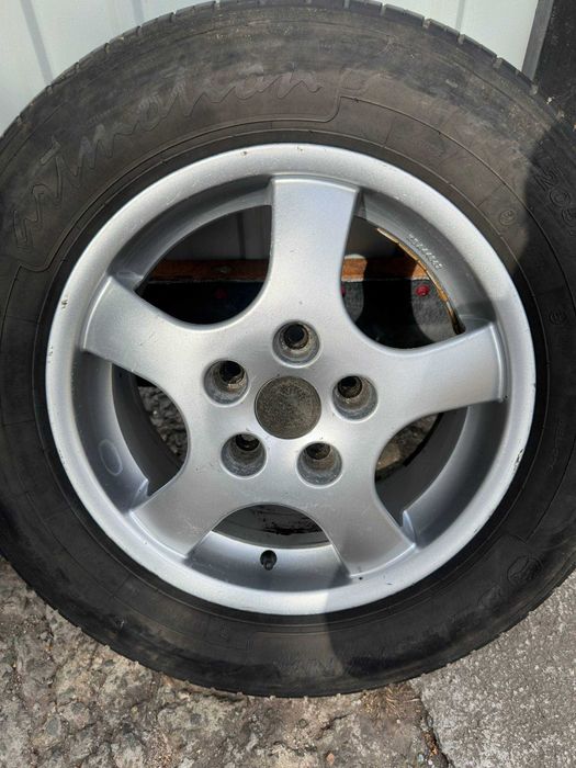 Диски Borbet CB 65535 R15 6.5J ET51 5x112 с резиной Mersedes Vito