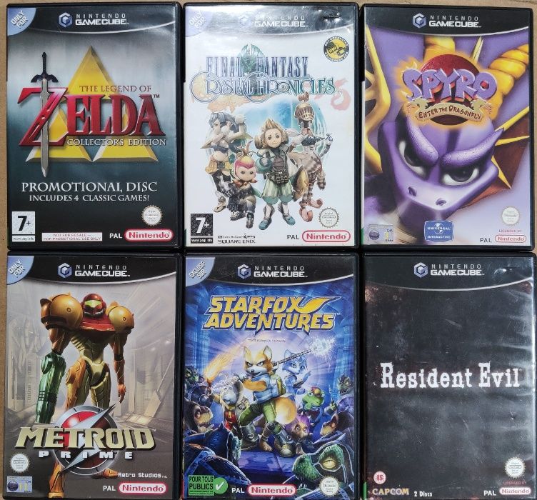 Lote Jogos Nintendo Gamecube