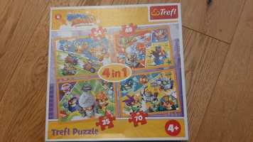 Trefl Puzzle Super Zings 4in1