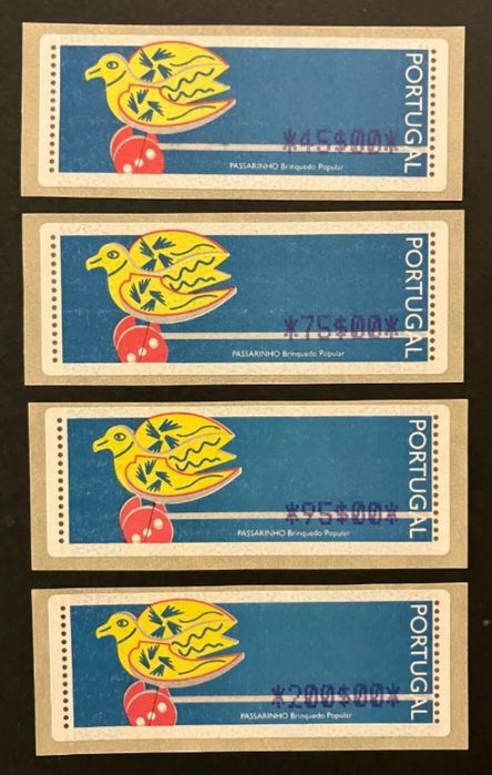 1996 Etiqueta Brinquedos Populares Passarinho MNH **