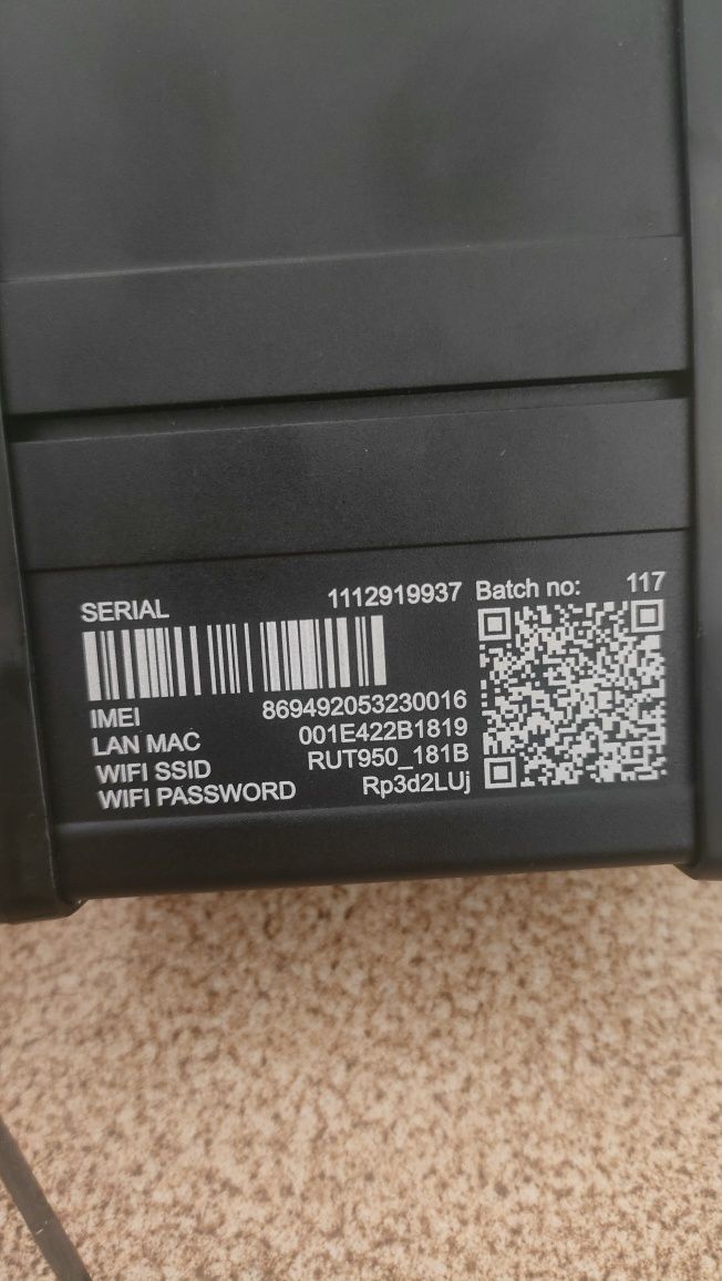 Ruter Teltonika RUT950 router LTE Dual SIM