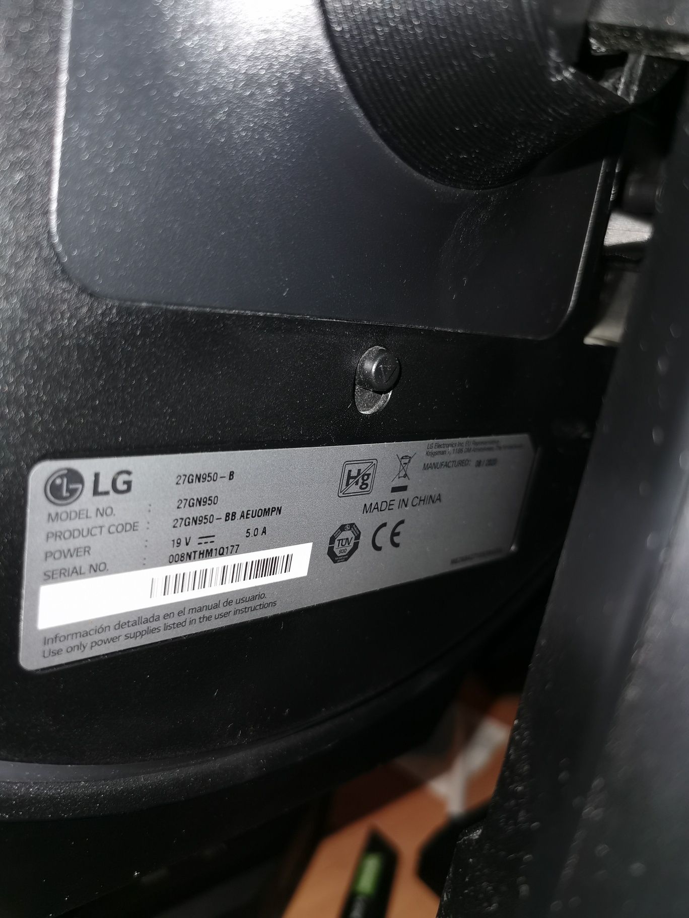 Monitor 27 calowy LG 27GN950-B FHD 4K