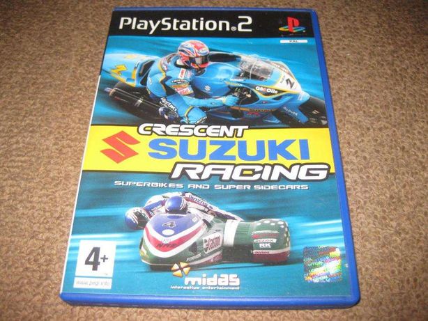 Jogo "Crescent Suzuki Racing" para a Playstation 2/Completo!