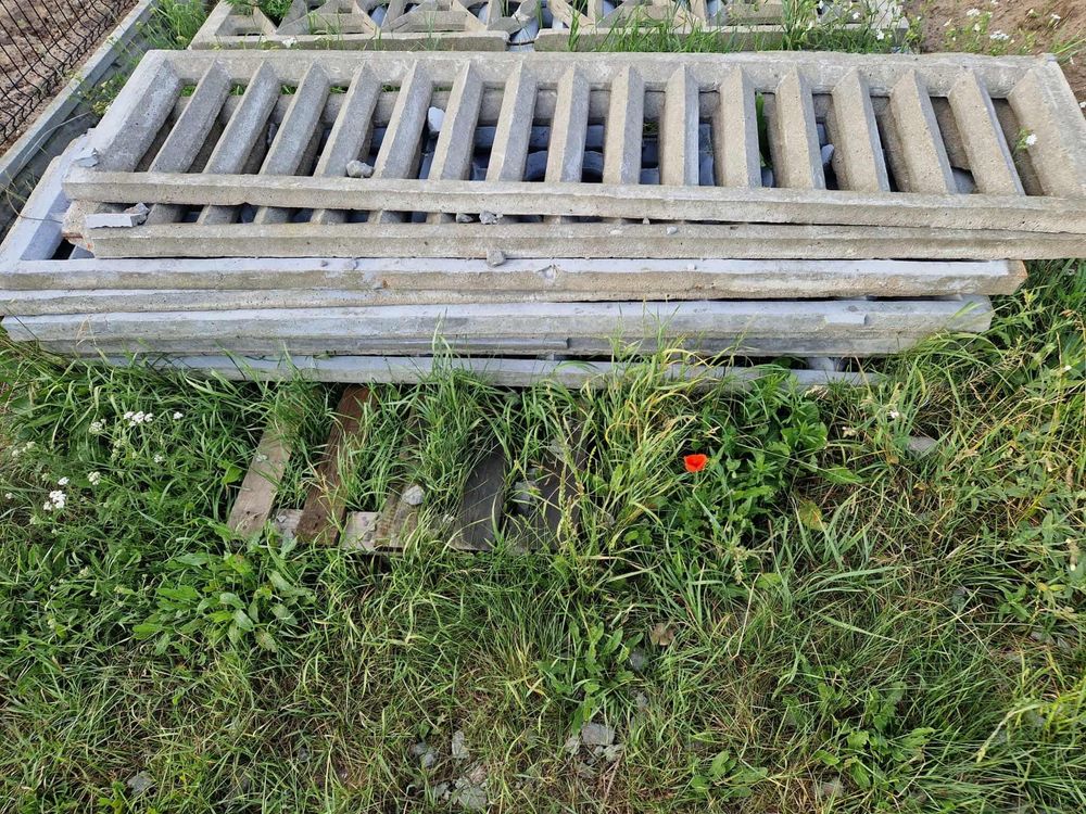 Płot betonowy z demontażu