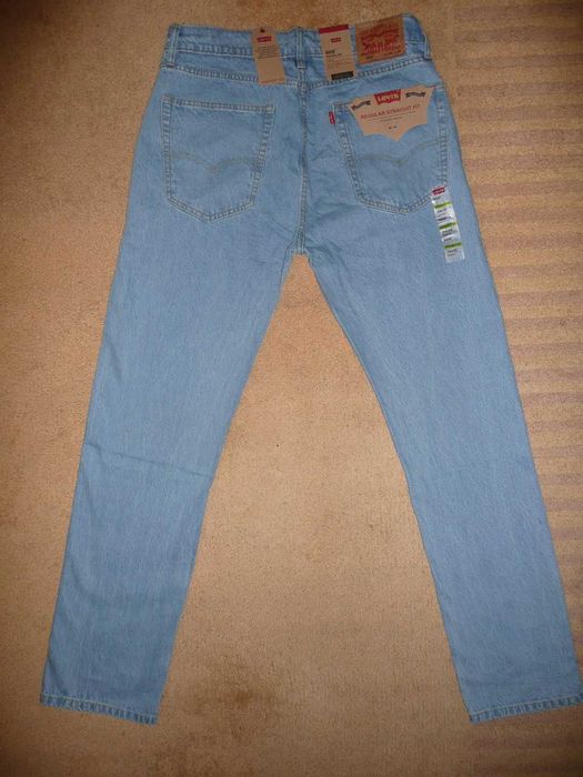 NOWE spodnie dżinsy LEVIS 505 W34/L34=46/118cm PREMIUM