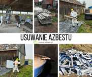 Usuwanie azbestu Mazowieckie, demontaż i odbiór eternitu