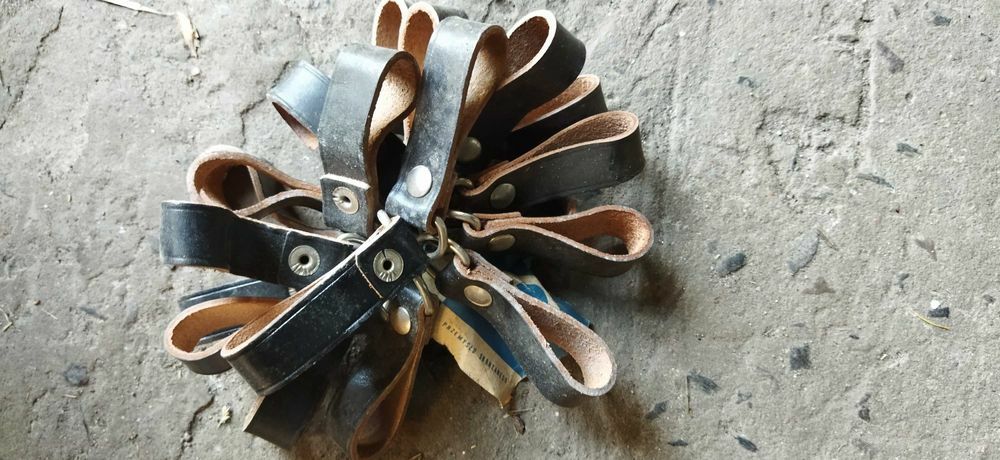 Przesuwka przesówki Bojówka Do Manierki Skórzane Nowa oryginalna