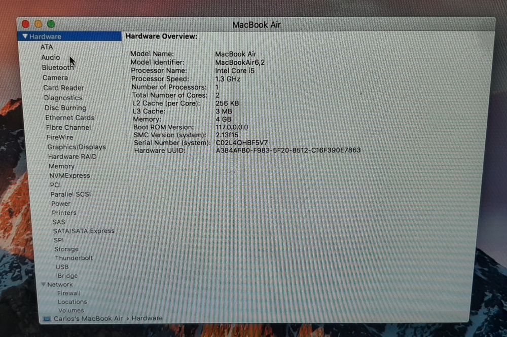 MacBook Air 13' 2013