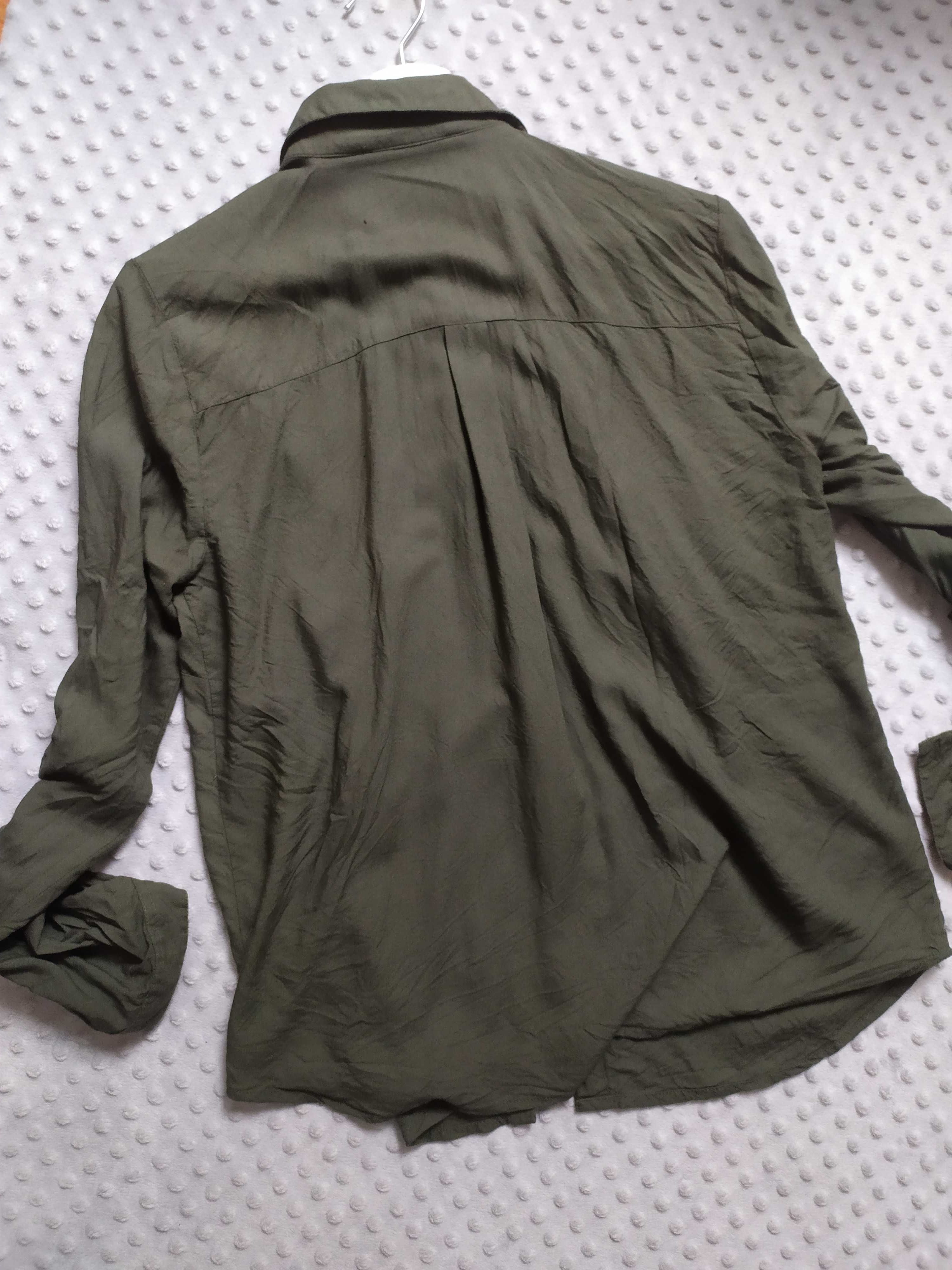 Koszula damska Reserved khaki zielon 42 XL