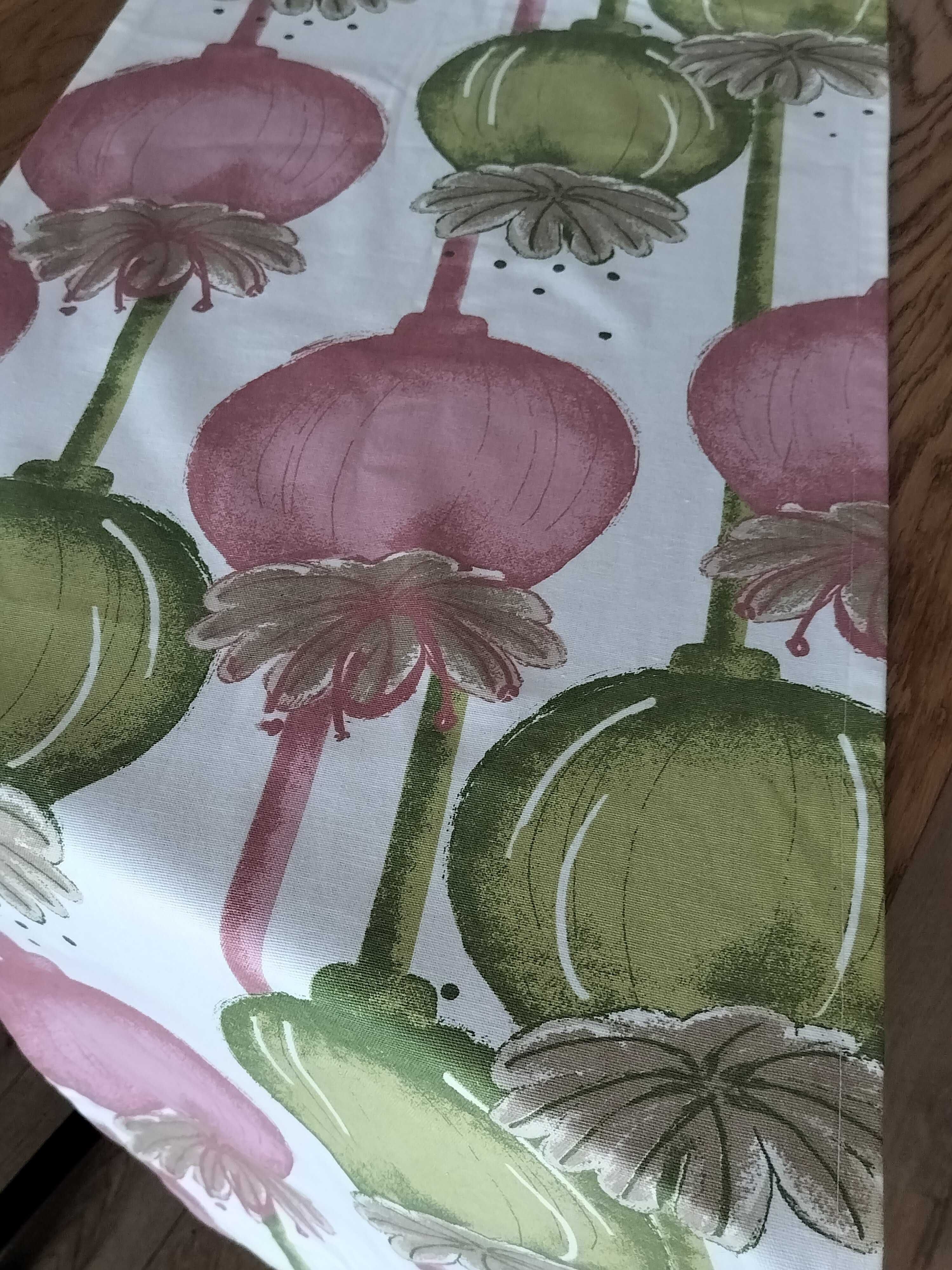 Długi bieżnik obrus skandynawski tkany super serweta 45x220 pastele