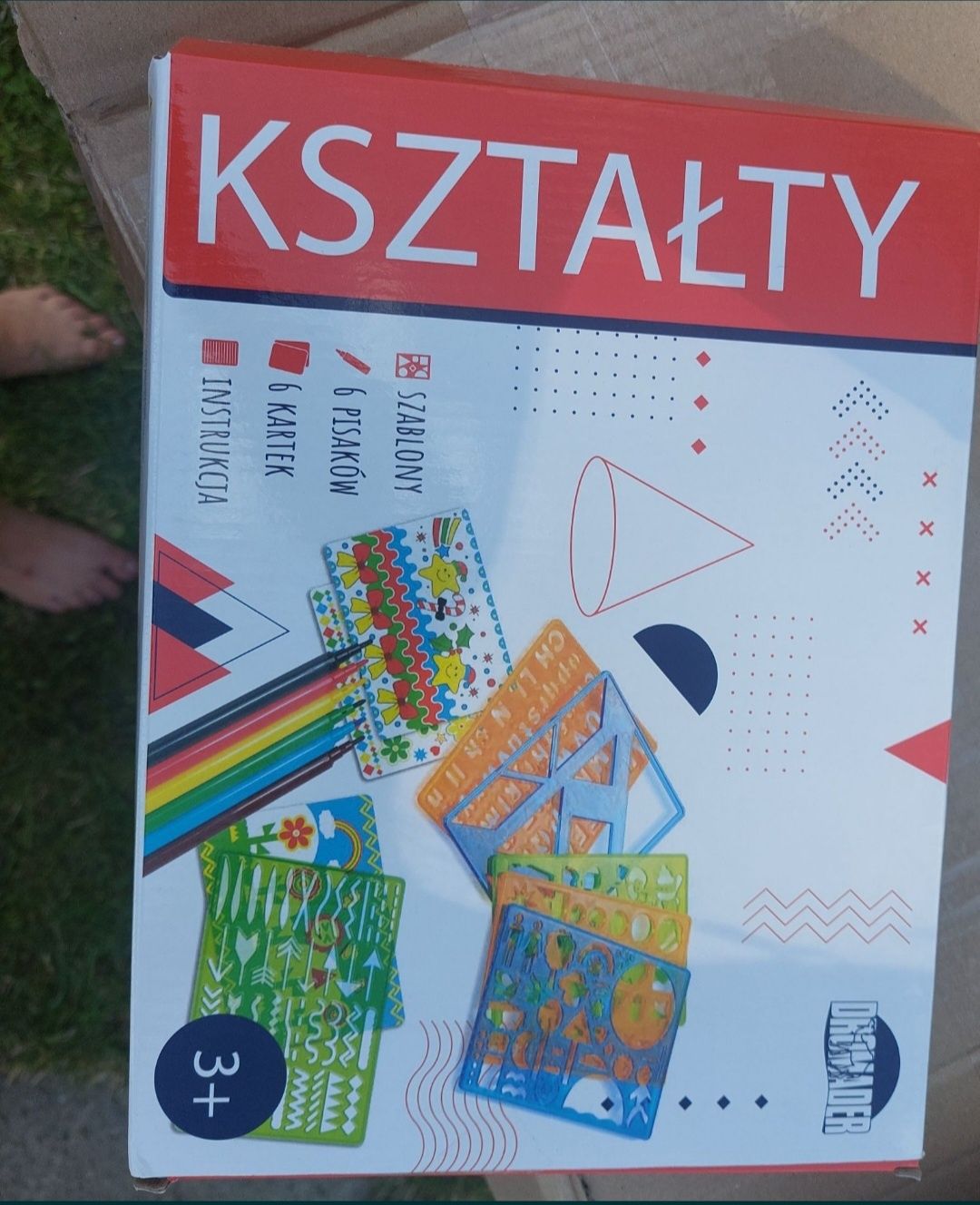 Kształty zestaw szablonów