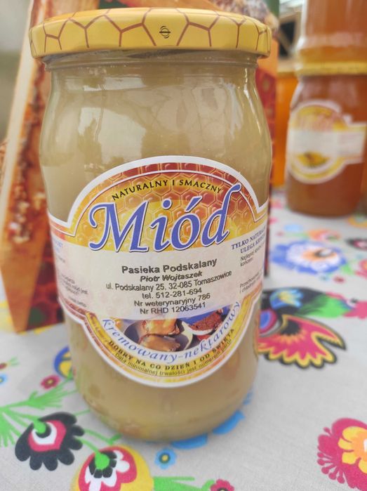 Miód kremowany rzepak