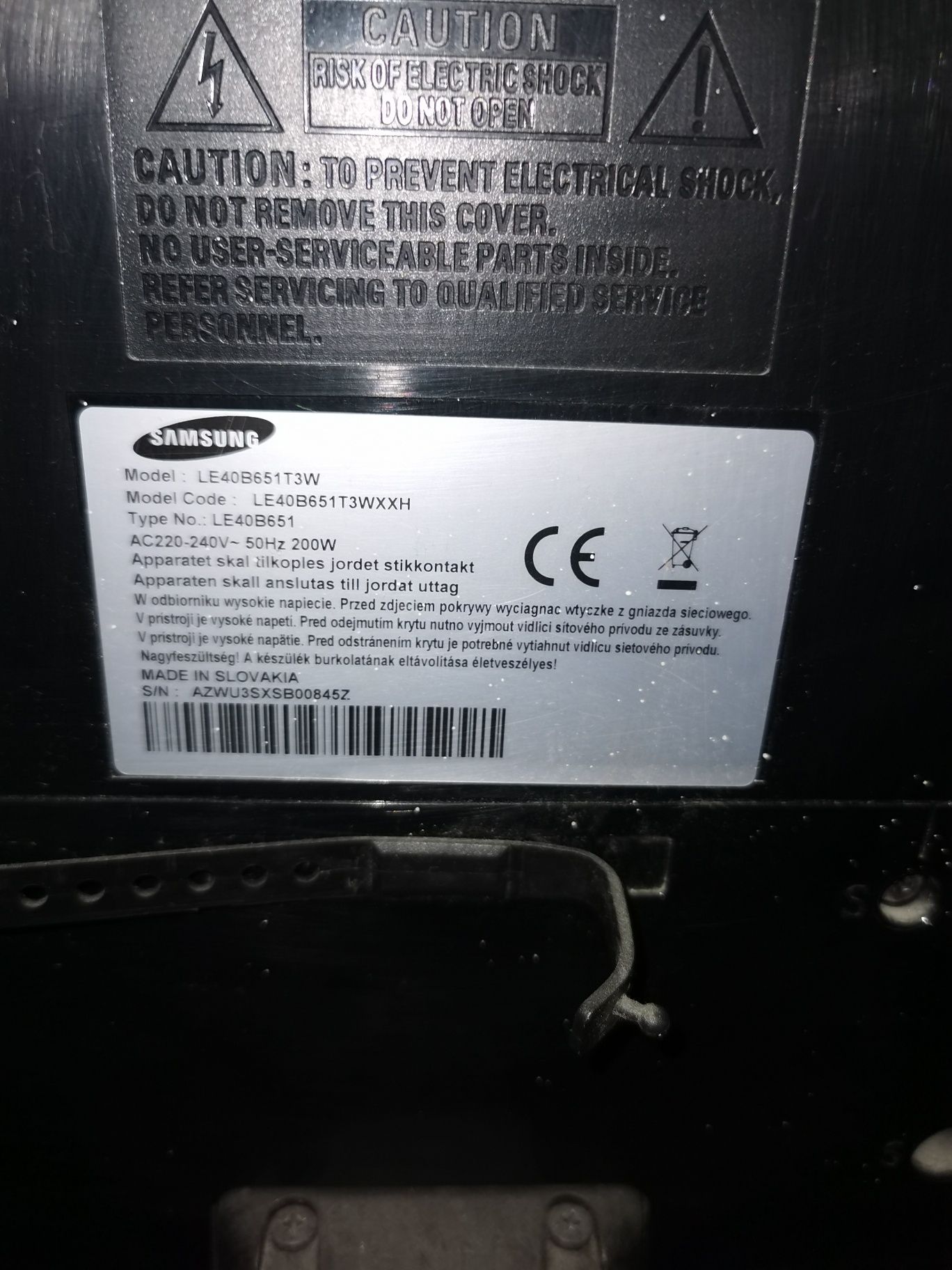 Telewizor samsung 40"