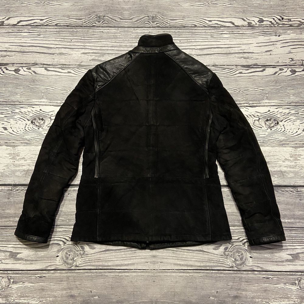Куртка кожаная замшевая Louis Armand LA Black Suede Jacket
