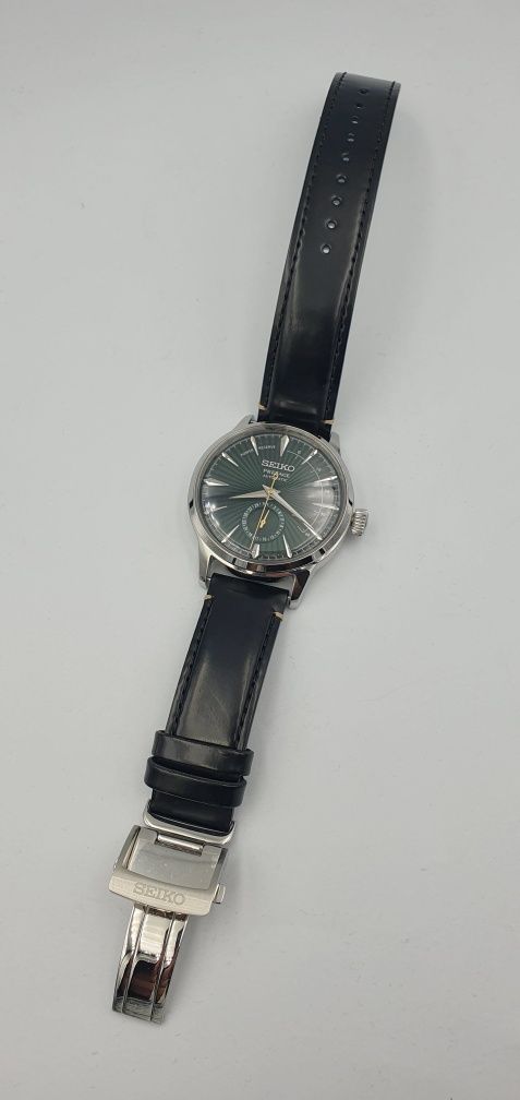 Seiko Presage Cocktail Midnight Mockingbird Green SSA459J1 Automatic