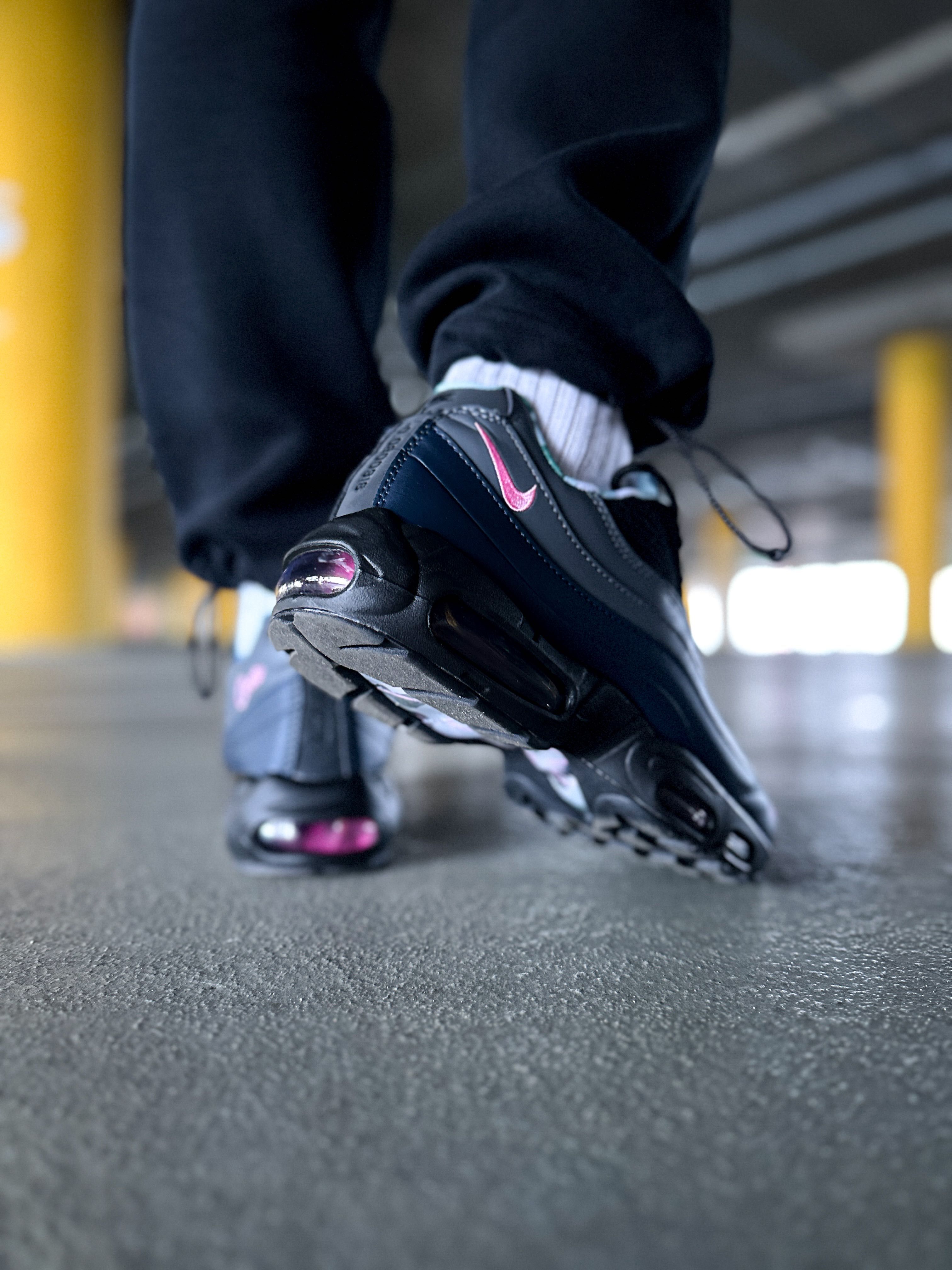 Мужские кроссовки Nike Air Max 95 SP Corteiz "Pink" Размеры 41-45