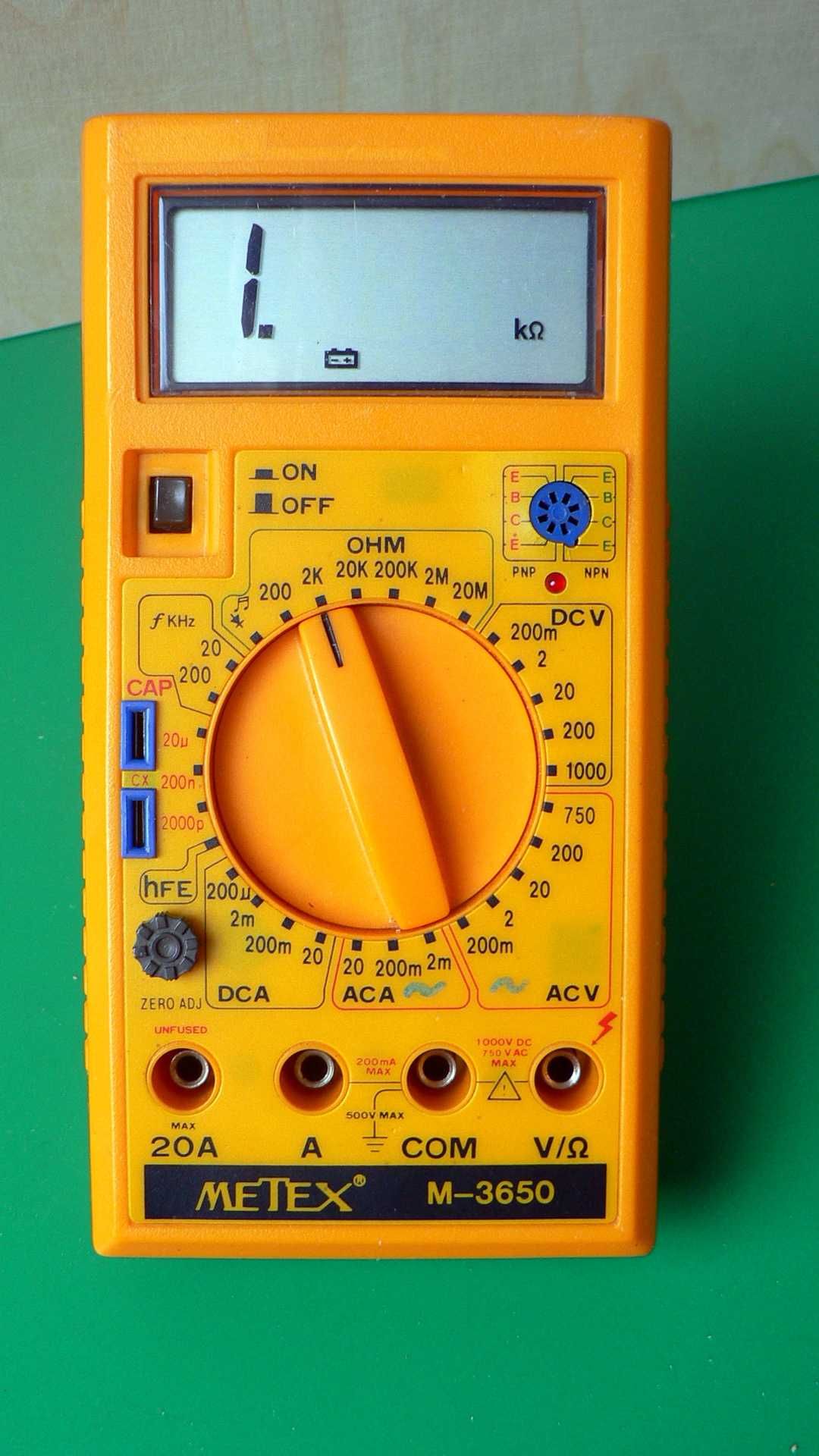 Miernik - multimetr- Metex M 3650