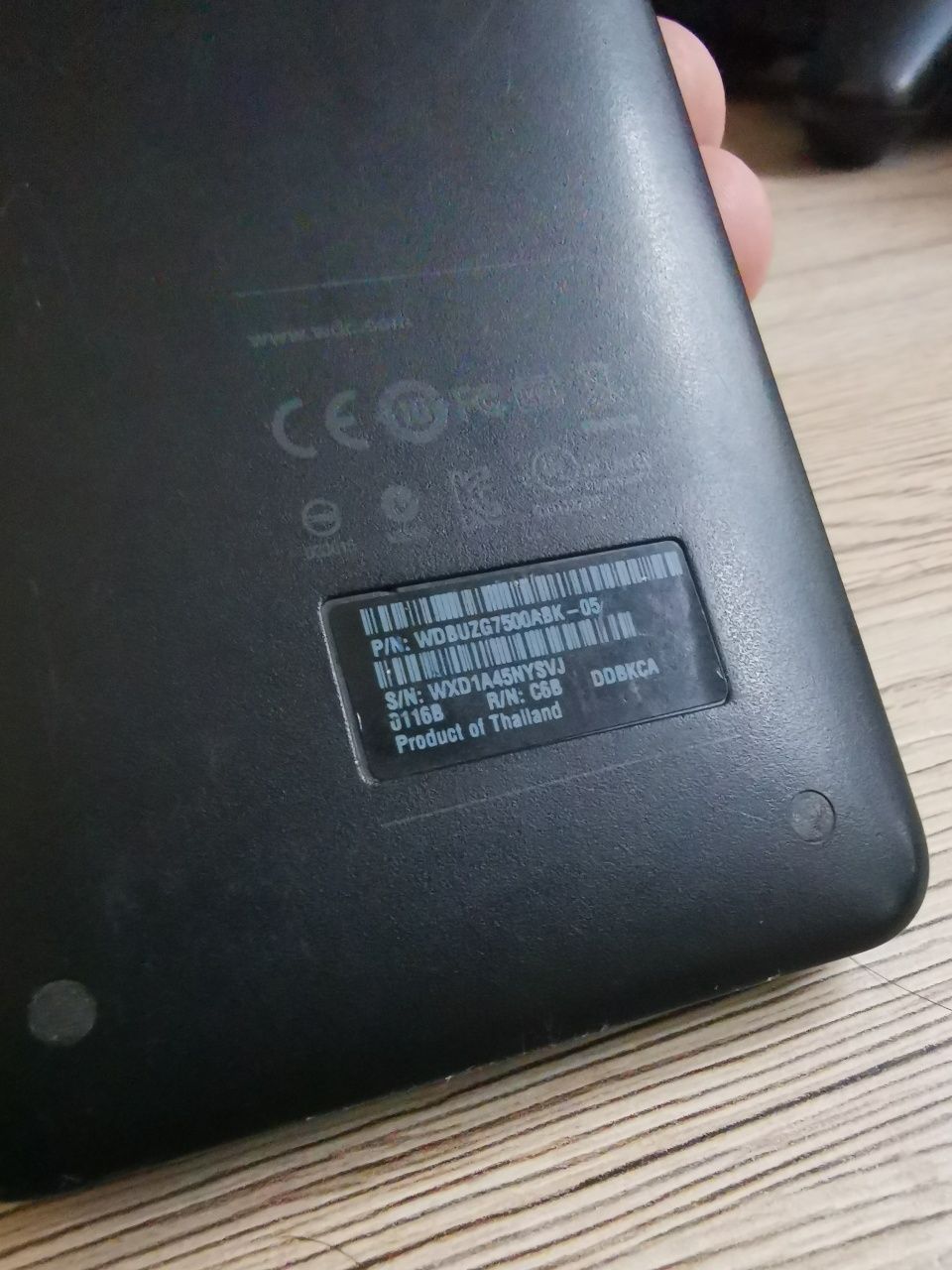 Dysk zewnętrzny 750GB
