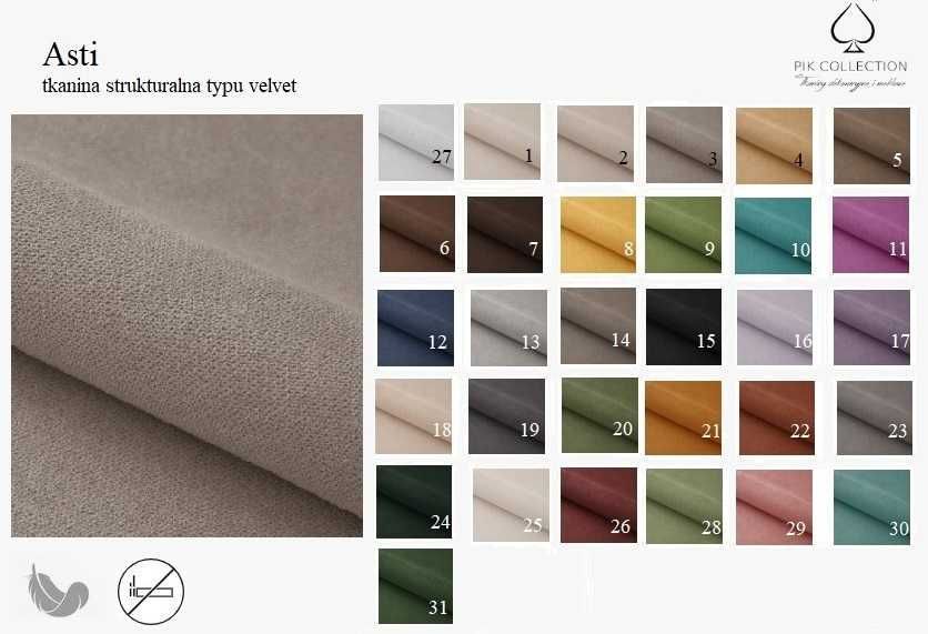 Duzy rozkładany narożnik ALANIS 2R2 Funkcja spania Wysyłka