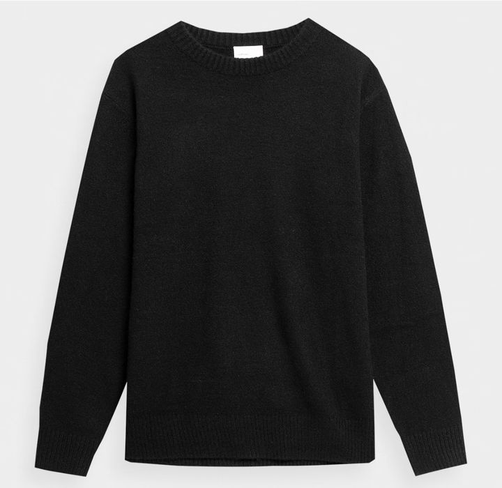 Nowy Sweter oversize męski Outhorn - czarny M