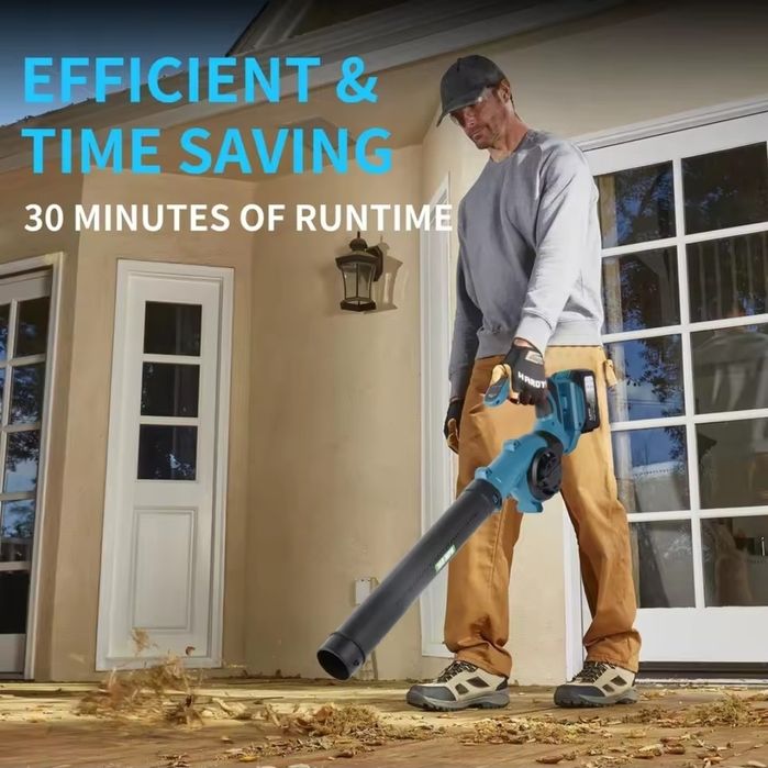 Super Soprador de folhas com 2 baterias Promoção