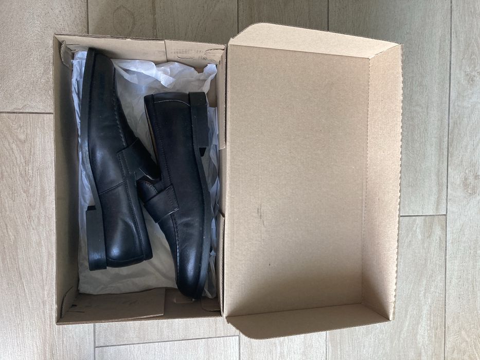 Чоловічі туфлі Yarmich: лофери, чорні, 42 розмір