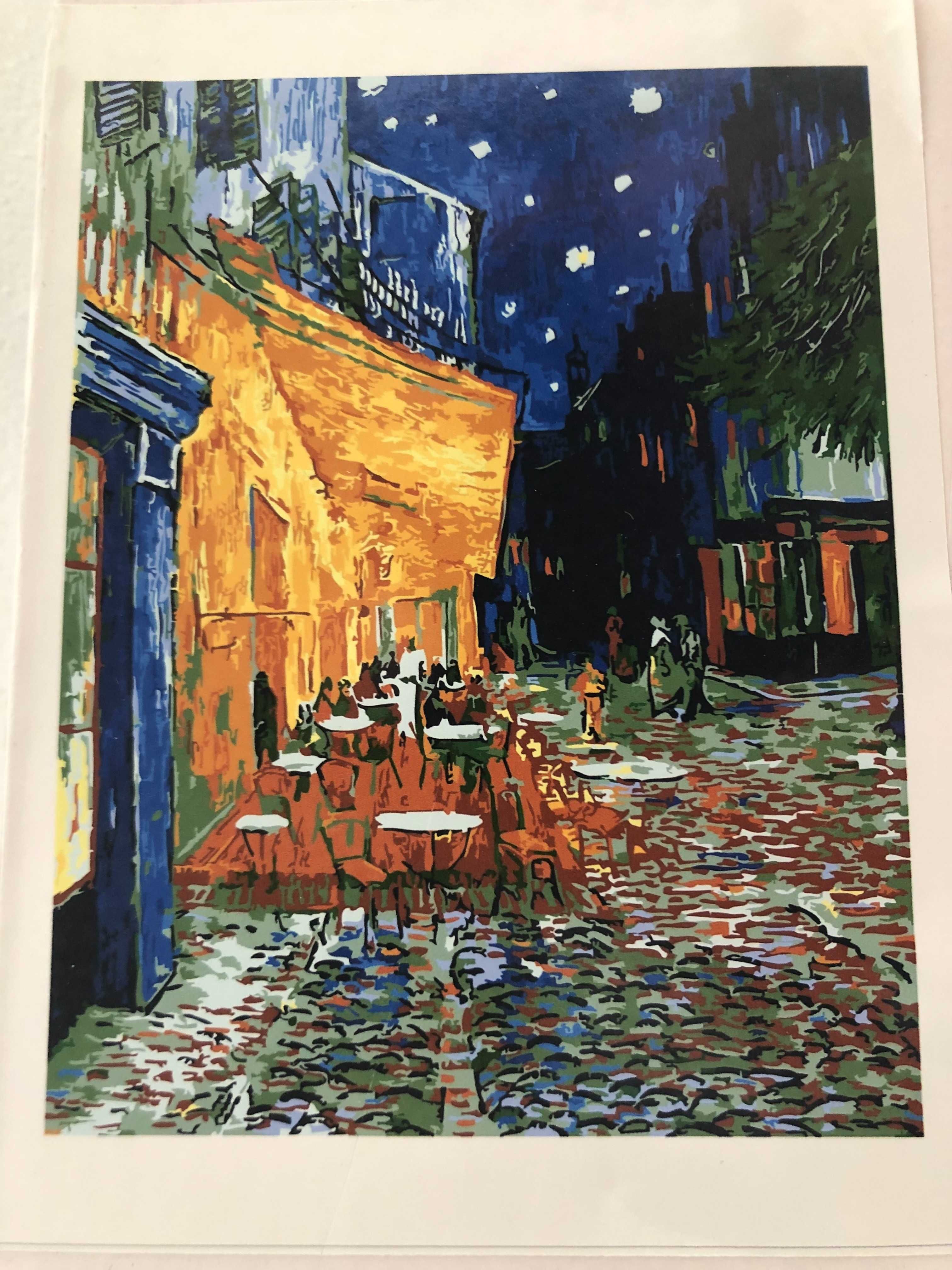 Malowanie Po Numerach Nocna Kawiarnia W Arles. Van Gogh Artimento