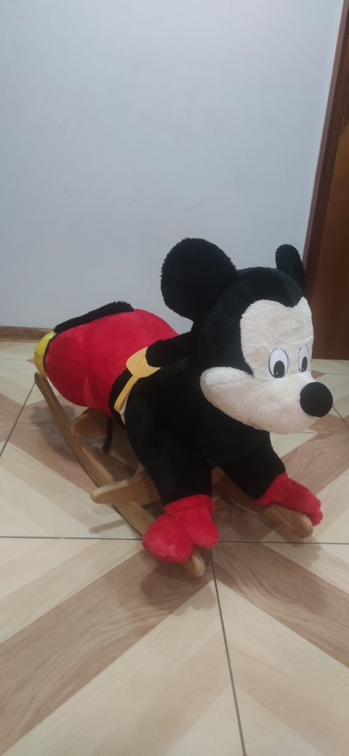 Myszka Mickey bujak huśtawka na biegunach