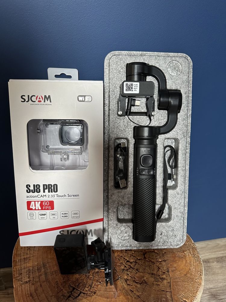 Kamera SJCAM SJ8 Pro wraz z Gimbal SJ 2 Manual