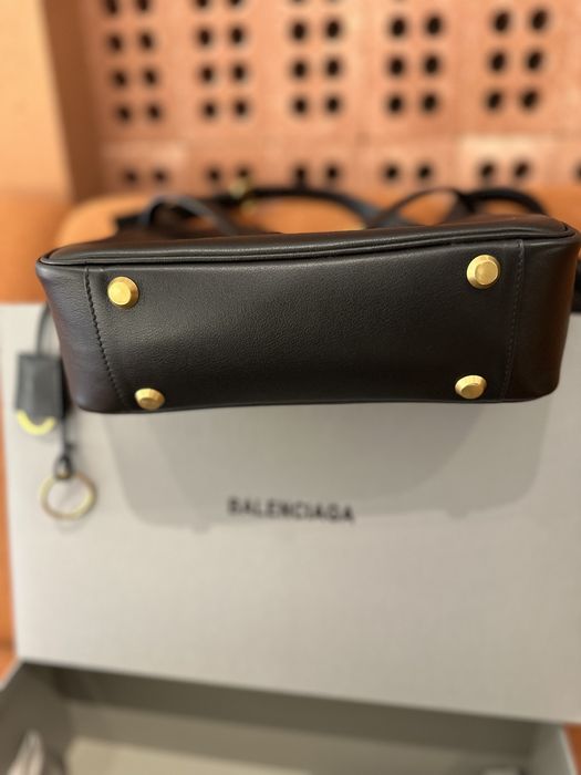 Balenciaga сумка   bel air small hobo bag in black