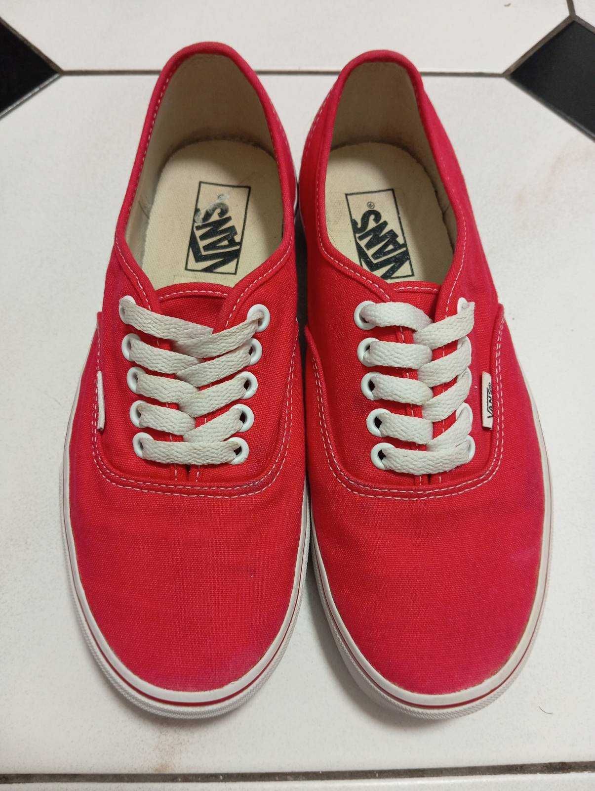 Кеди vans authentic red 38,5р. (24,5см) - 275 грн торг