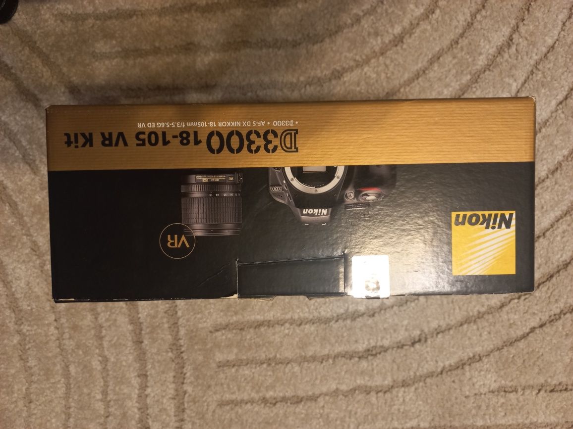 NIKON D3300 lustrzanka 18-105 VR Kit