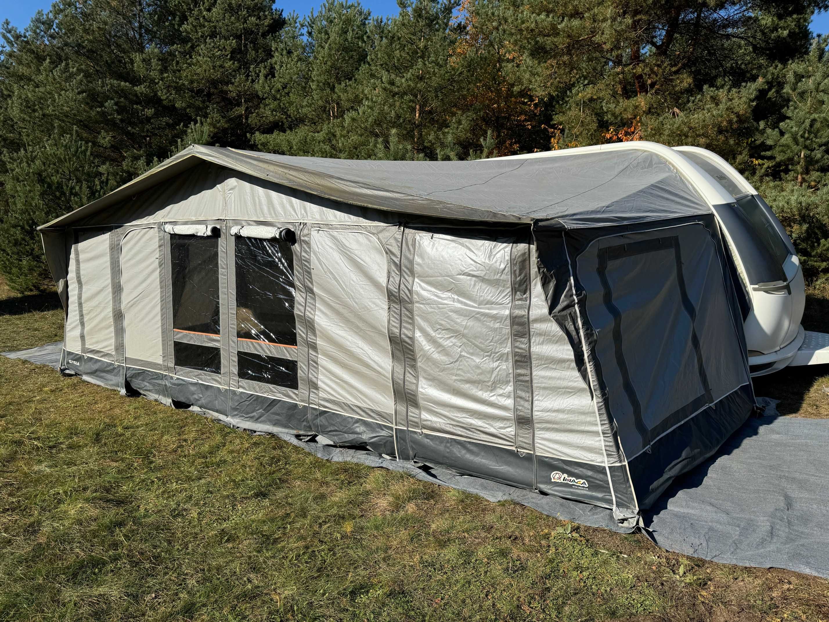Przedsionek NAMIOT do przyczepy kempingowej 1050/1075 INACA ROZ. 17