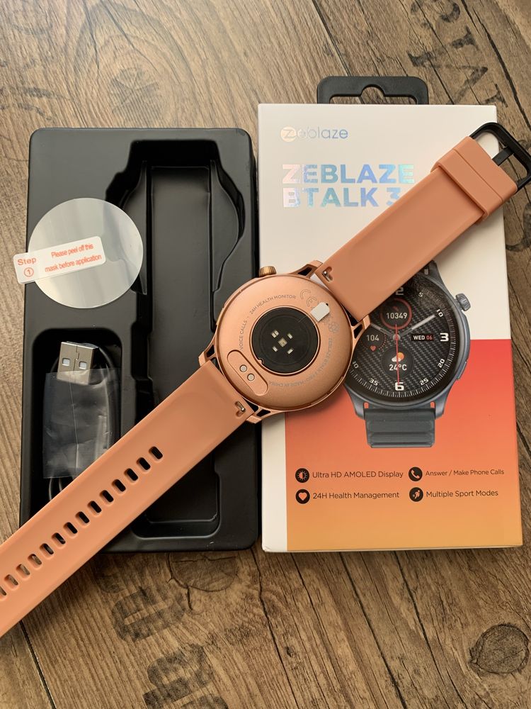 Nowy smartwatch zeblaze btalk 3 pro - ekran amoled