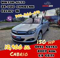 Opel Astra Cabrio*2007 rok*1,9 CDTI*150 KM*Po opłatach*Zamiana*Raty