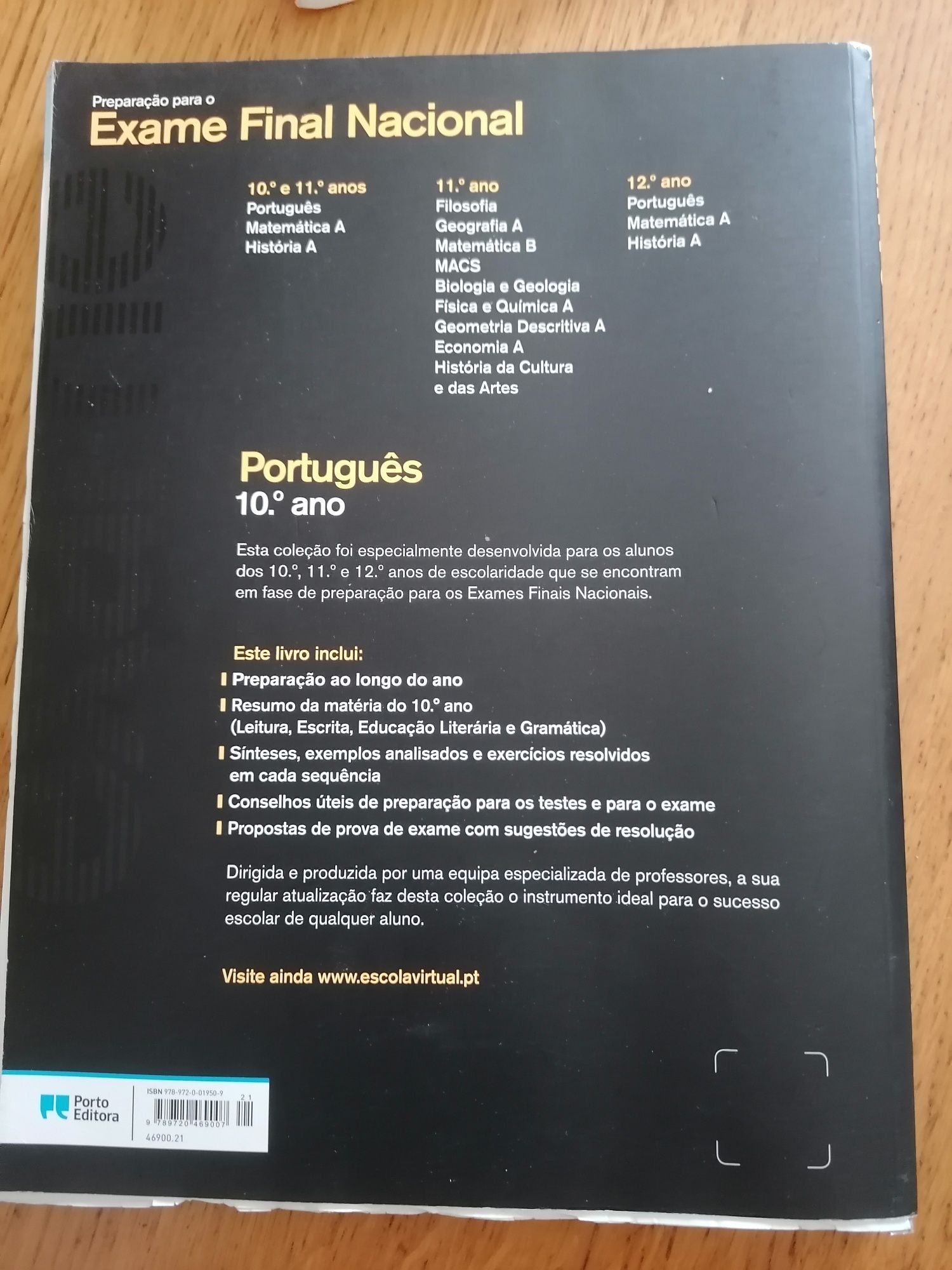 Exame Final Nacional Português 10º ano