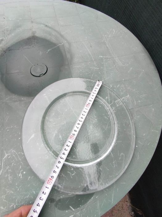 Marcadores de mesa vidro fosco ,novos na caixa 12 peças