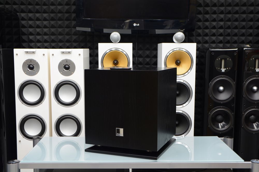 subwoofer aktywny Dali Mentor SUB + pilot, do kina domowego i muzyki