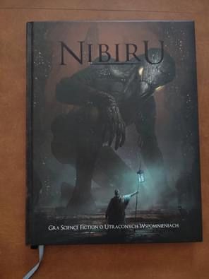 Podręcznik rpg Nibiru z kostkami i wszystkimi stretch goals ze zbiórki