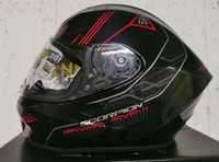 Capacete Scorpion exo 391 spada Black / Red