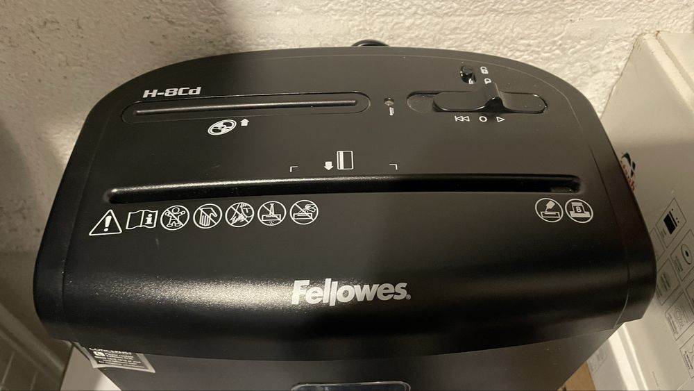 Destruidora de papel Fellowes H-8Cd