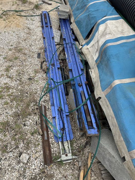 Pilares de galera ou semi reboque