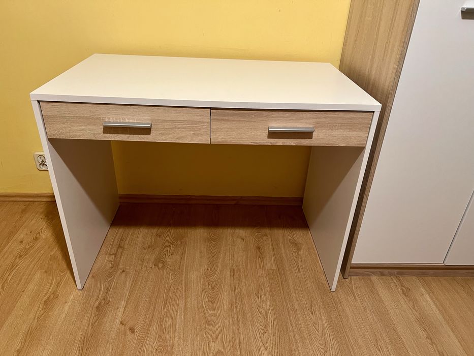 Biurko Nepo Plus 100cm - dwie szuflady