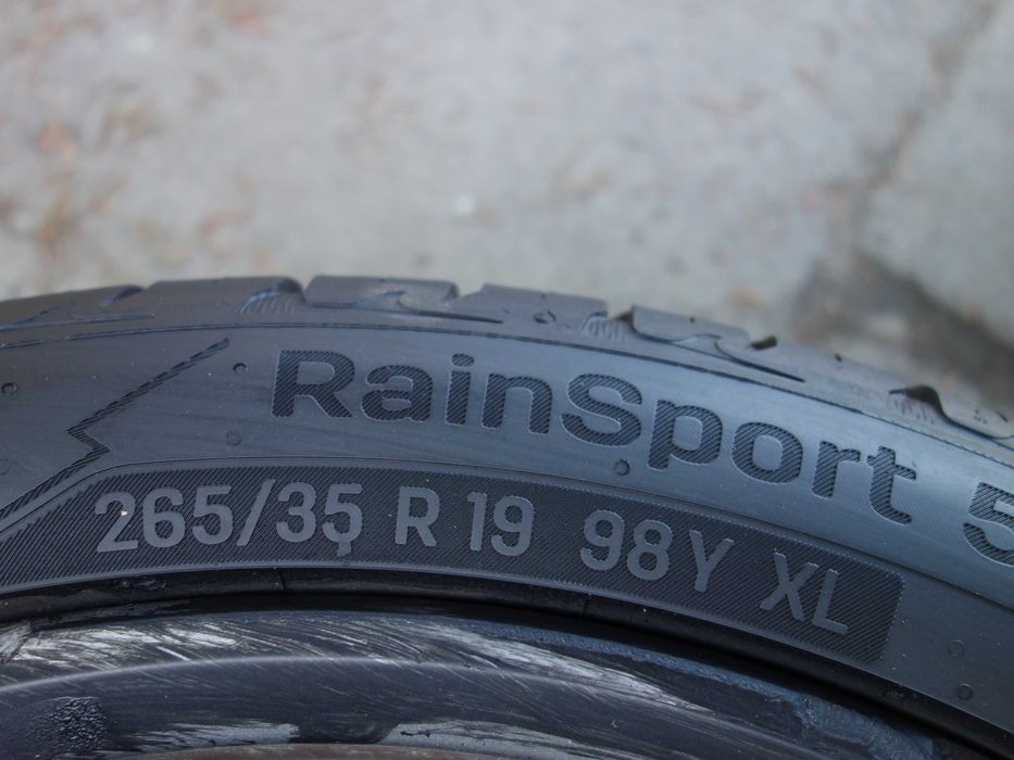 Opony 265/35/19 UNIROYAL RAIN SPORT 5 4 Sztuki Jak nowe