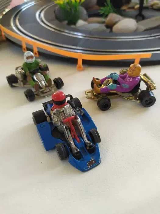 Britains/Corgi x3 Race Karting c/ os pilotos (70´s) RARO