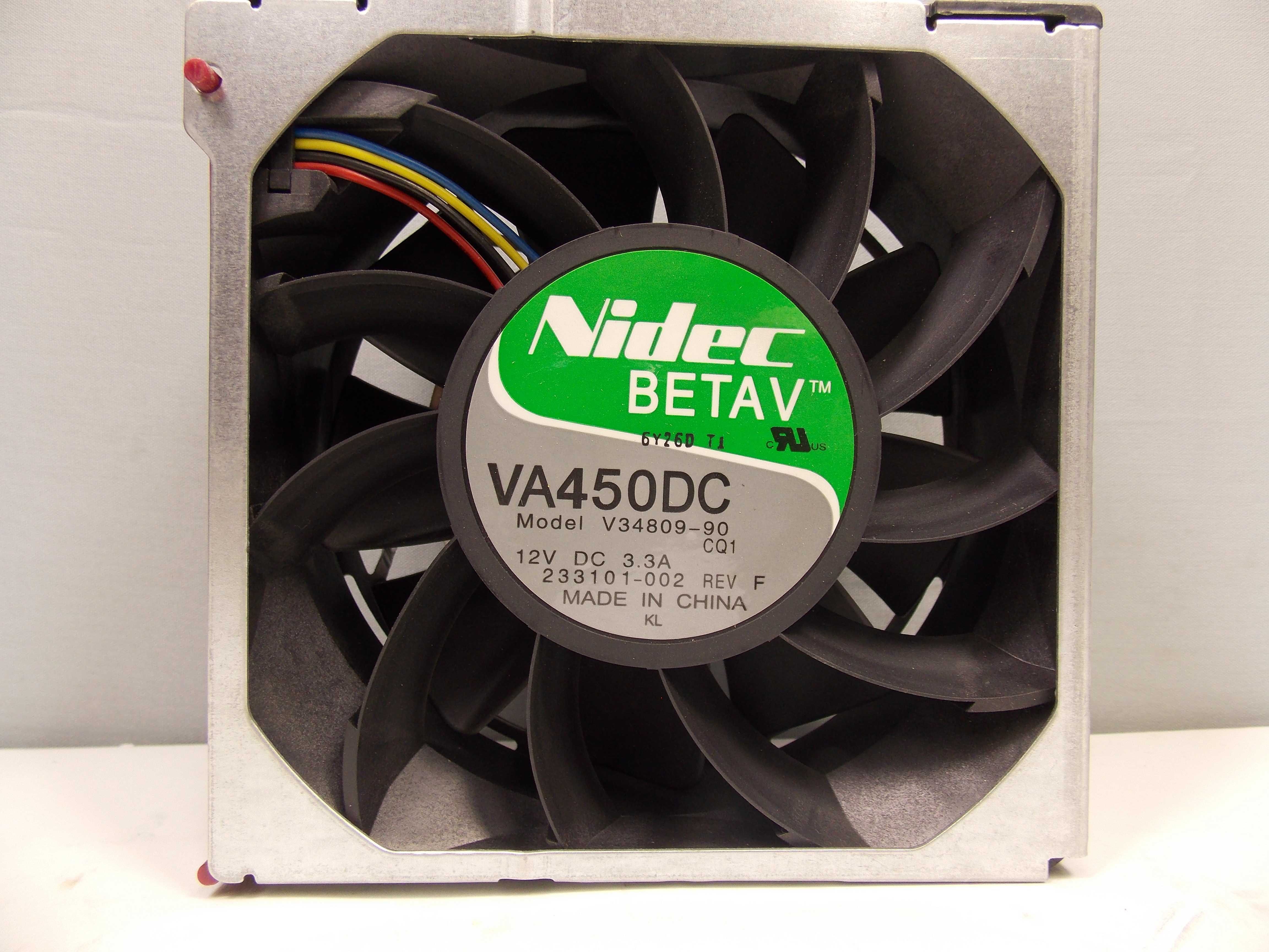 Nidec VA450DC V34809-90 12 СМ 12 В 3.3A