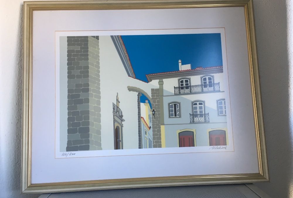 Serigrafia de Molina com moldura