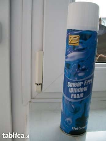 rewelacyjna pianka do mycia szyb