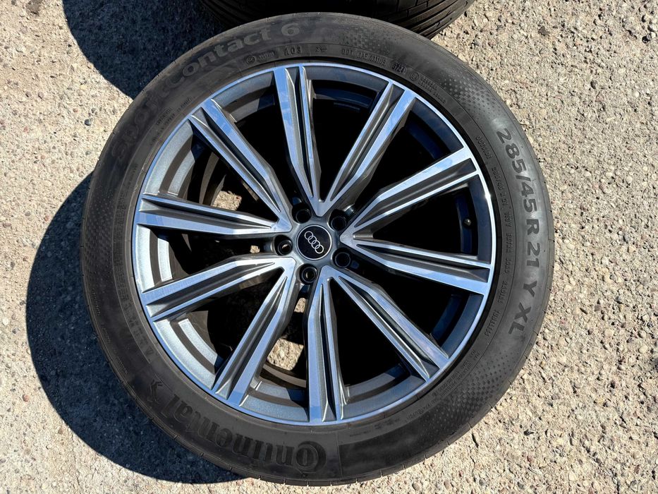 Koła Felgi Opony letnie AUDI Q7 Q8 285/45R21 21x10 5x112