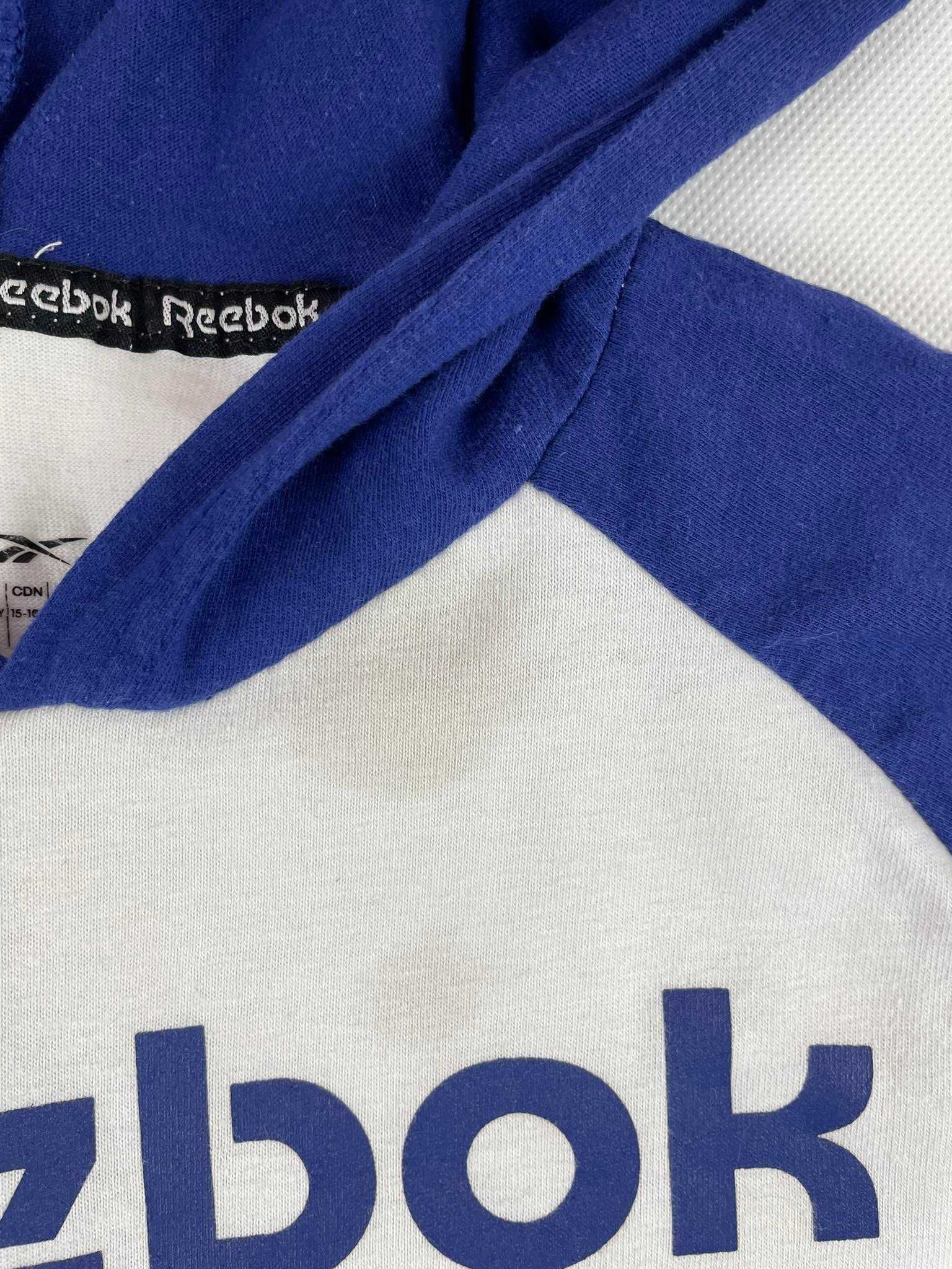 Bluza z kapturem Reebok S biała